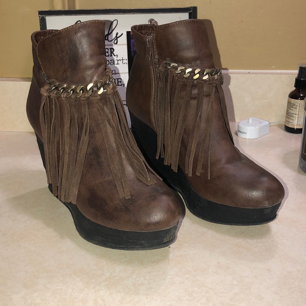 Fringe Booties